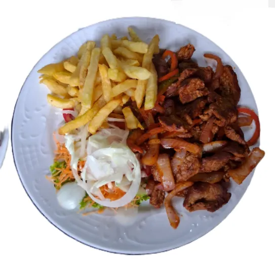 Beef Stroganoff with Chips