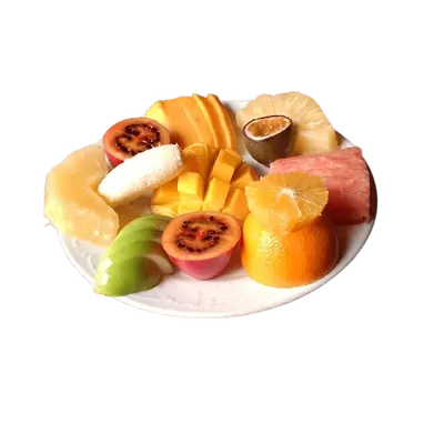 Assorted Fresh Fruits Slices
